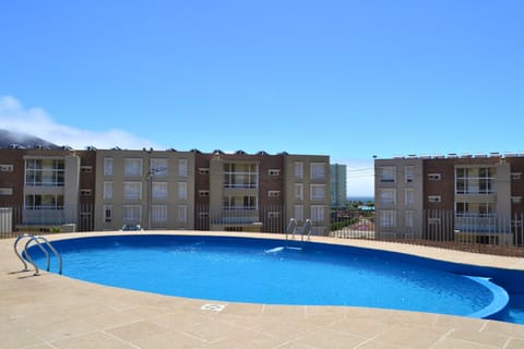 Property building, Off site, Day, Summer, On site, Pool view, Swimming pool, Swimming pool