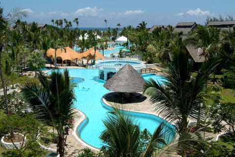 Bird's eye view, Swimming pool