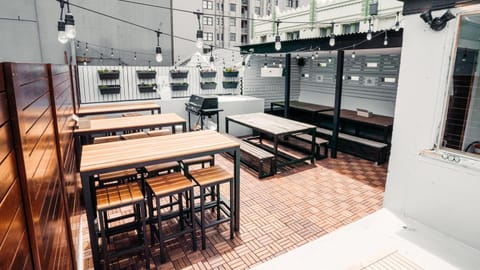 Seating area, Sunset