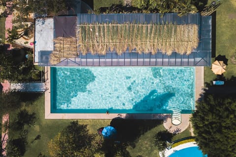 Bird's eye view, Pool view