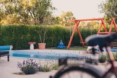 Children play ground, Garden, Swimming pool