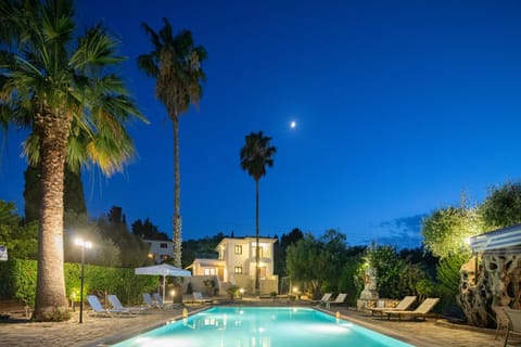 Property building, Night, Other, Garden view, Pool view, Swimming pool, sunbed