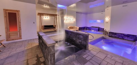 Shower, Hot Tub, Spa and wellness centre/facilities, Swimming pool, sunbed