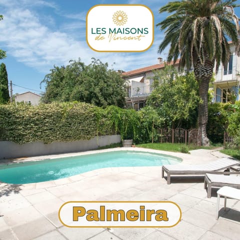 Palmeira, Piscine - Parking - Clim House in Arles