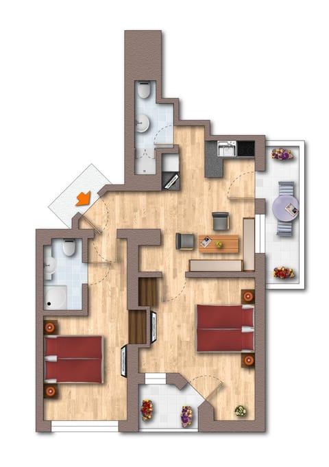 Photo of the whole room