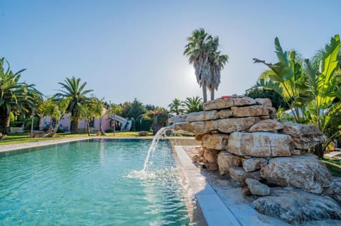Natural landscape, Garden, Garden view, Pool view, Swimming pool