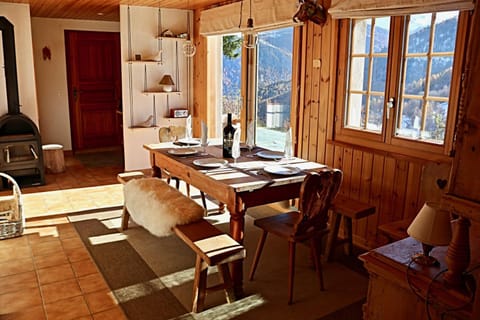 Magnifique chalet pour 10 personnes à Vercorin Chalet in Sierre