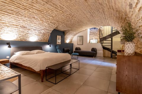 Bed, Sauna, Photo of the whole room, Bedroom