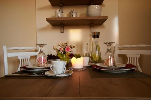 Food close-up, Dining area