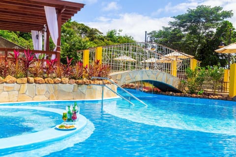 Aqua park, Swimming pool, children