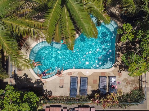 Bird's eye view, Swimming pool