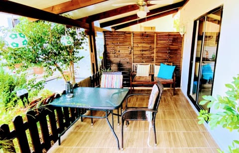 Patio, Garden, Seating area