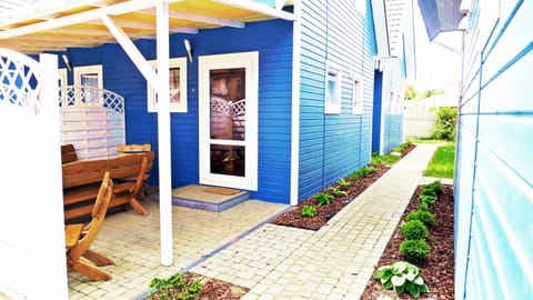 Domki Błękitne Nad Morzem Międzywodzie Nature lodge in West Pomeranian Voivodeship, Poland