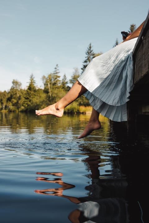 Spring, Natural landscape, Activities, Lake view