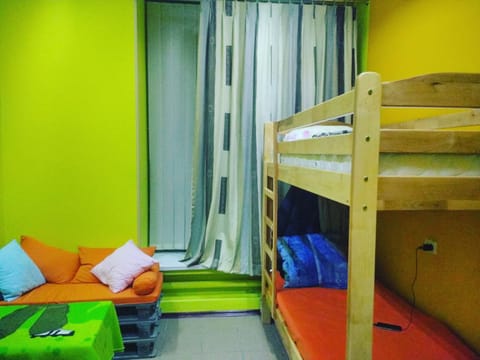 Bed, Photo of the whole room, Decorative detail, bunk bed