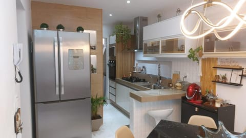 Kitchen or kitchenette, oven, stove