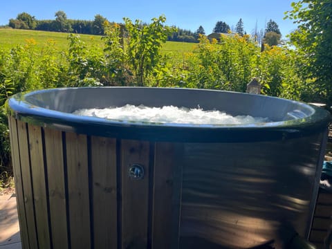 Property building, Day, Natural landscape, Hot Tub