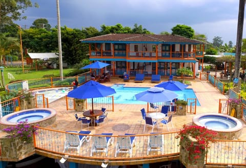 Pool view, Swimming pool