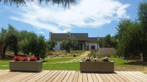 Property building, Garden view