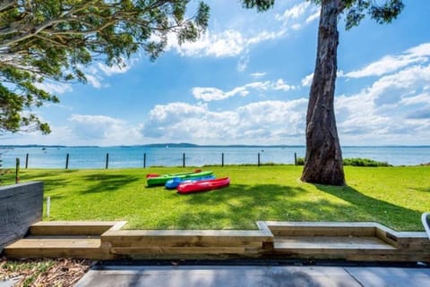 Canoeing, Sea view
