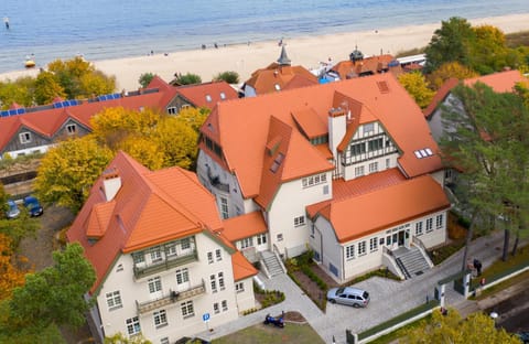 Facade/entrance, Bird's eye view, On site, Sea view