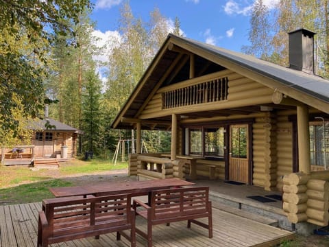 Property building, Patio