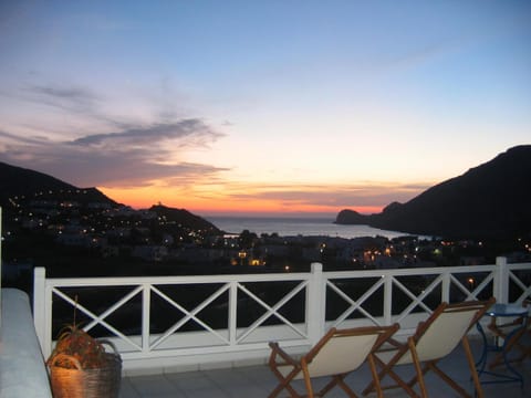 Bird's eye view, Sea view, Sunset