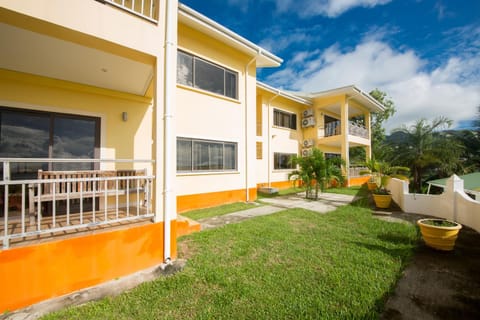Property building, Garden view
