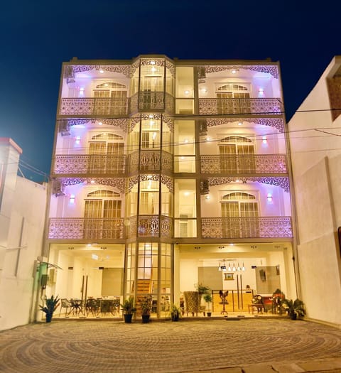 Property building, Night