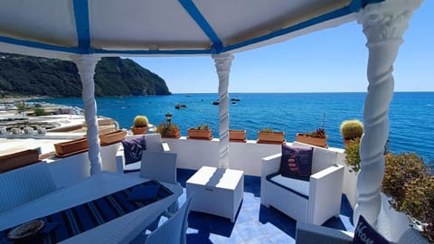 View (from property/room), Balcony/Terrace, Sea view