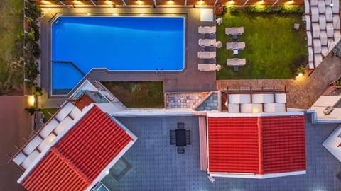 Property building, Pool view, Swimming pool, Inner courtyard view