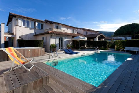 Patio, Living room, Seating area, Swimming pool, Swimming pool