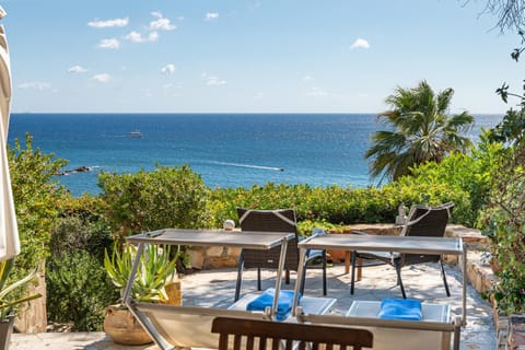 Patio, Day, Natural landscape, View (from property/room), Balcony/Terrace, Beach, Sea view