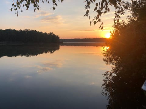 Natural landscape, Hiking, Sunset