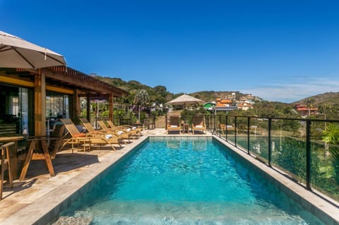 Day, Natural landscape, Mountain view, Pool view, Swimming pool, sunbed