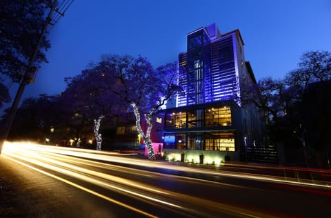Facade/entrance, Night