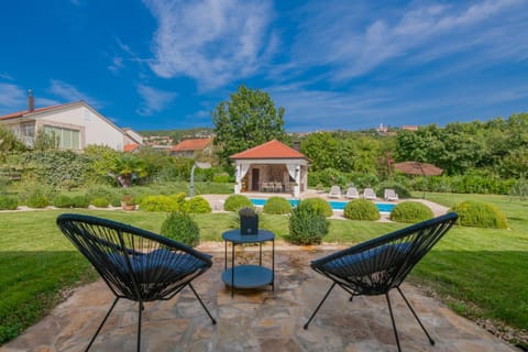 Patio, Natural landscape, Garden, City view, Garden view, Pool view, sunbed