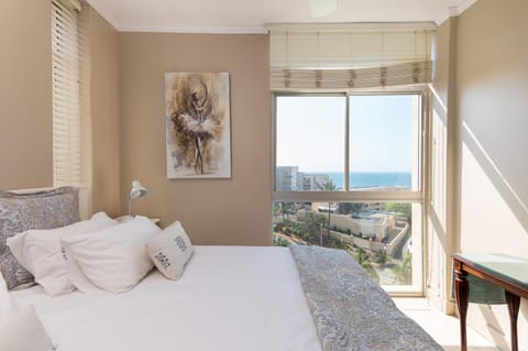 Bed, View (from property/room), Bedroom, Sea view