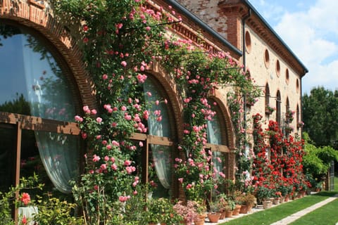 Property building, Spring, Garden view