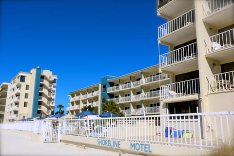 Patio, Facade/entrance, View (from property/room), Beach