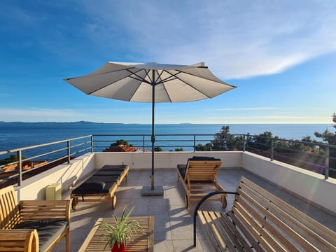 Balcony/Terrace, Seating area, Sea view