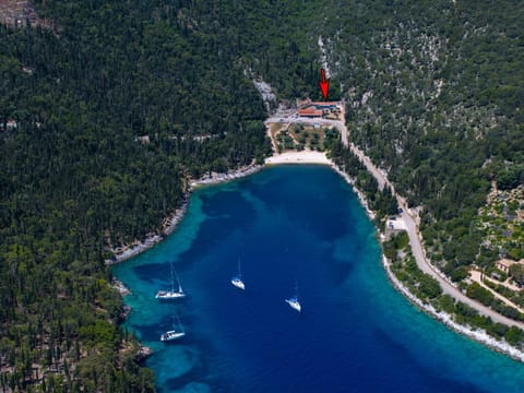 Natural landscape, Bird's eye view, Sea view