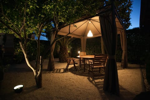 Summer, Garden, Garden, Balcony/Terrace, Sunset