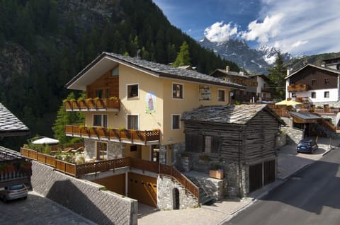 Facade/entrance, Bird's eye view