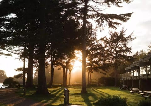 Property building, Natural landscape, Sunset