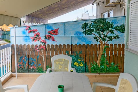 Bird's eye view, Balcony/Terrace, Seating area, Dining area
