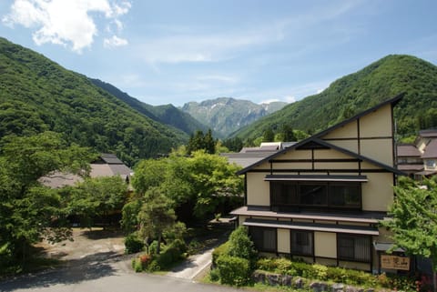 Facade/entrance, Bird's eye view