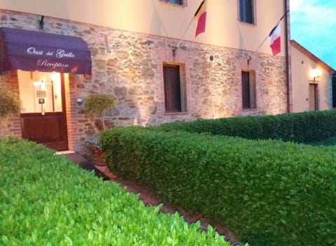Property building, Facade/entrance, Property logo or sign, View (from property/room), Garden view