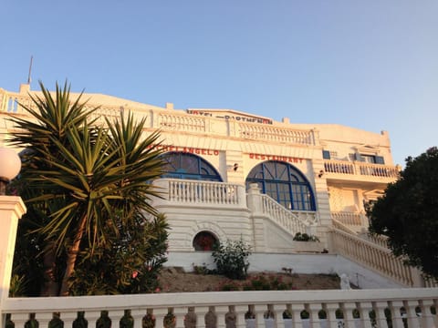 Property building, Sunset