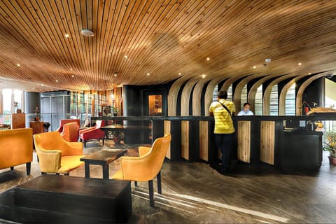 Property building, People, Seating area